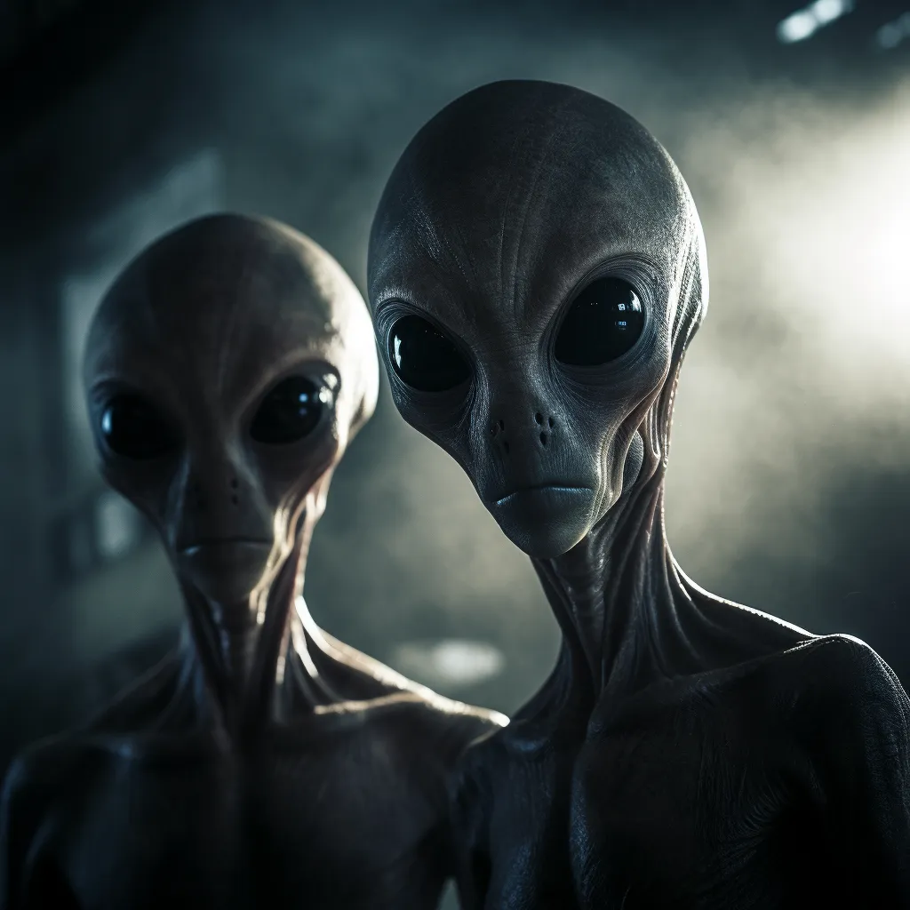 Die Beschreibung von Aliens ist über die Welt verteilt gleich.