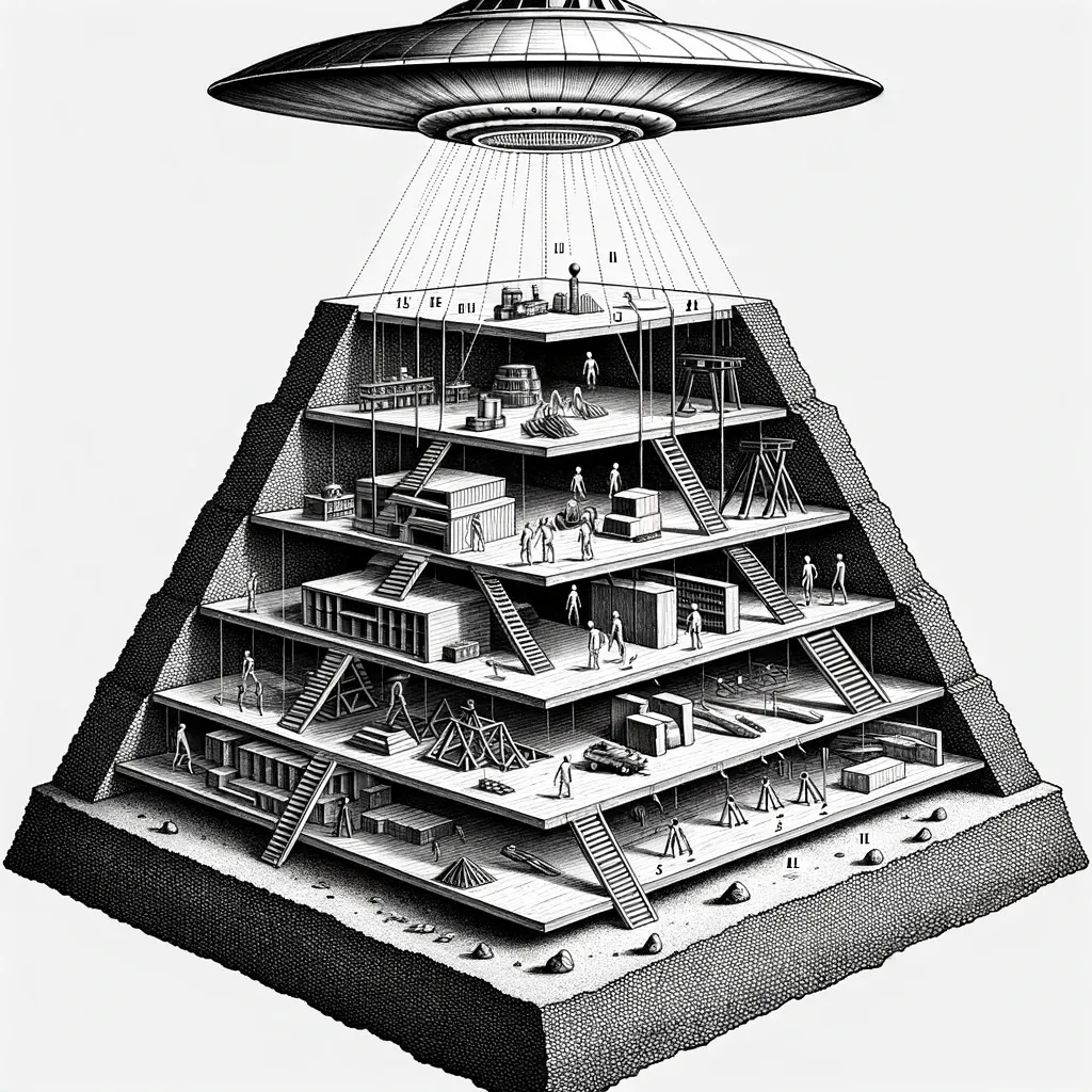 Allein die Konstruktion der Pyramiden ist Beweis genug.