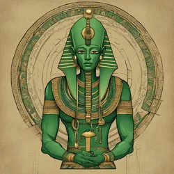 Osiris - ein kleines grünes Männchen?