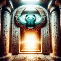 Der Skarabäus ist das Portal zur Wahrheit.